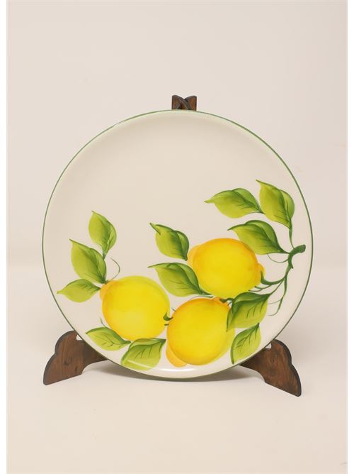 piatto da frutta con limoni L'Oasi ceramiche | PIATTOFRUTTALIMONILIMONI